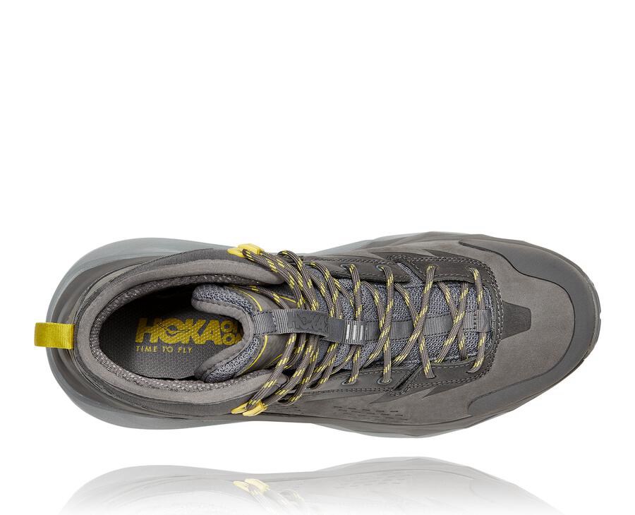 Hoka One One Wandelschoenen Heren - Kaha Gore-Tex - Grijs - IO0957123